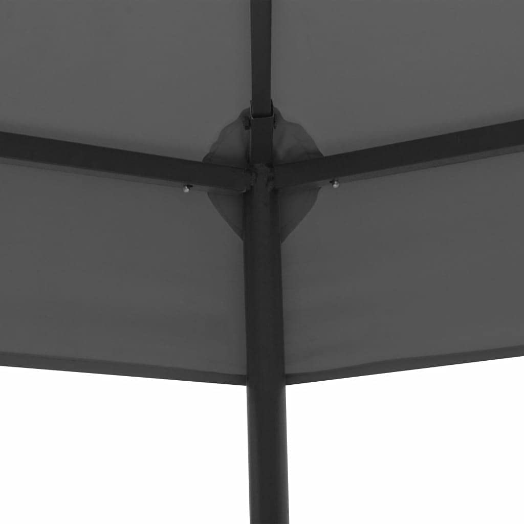 Gazebo Tent 10.6'x9'x8.7' Anthracite H460645