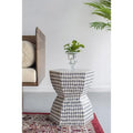 Teal Square Accent Stool J877599