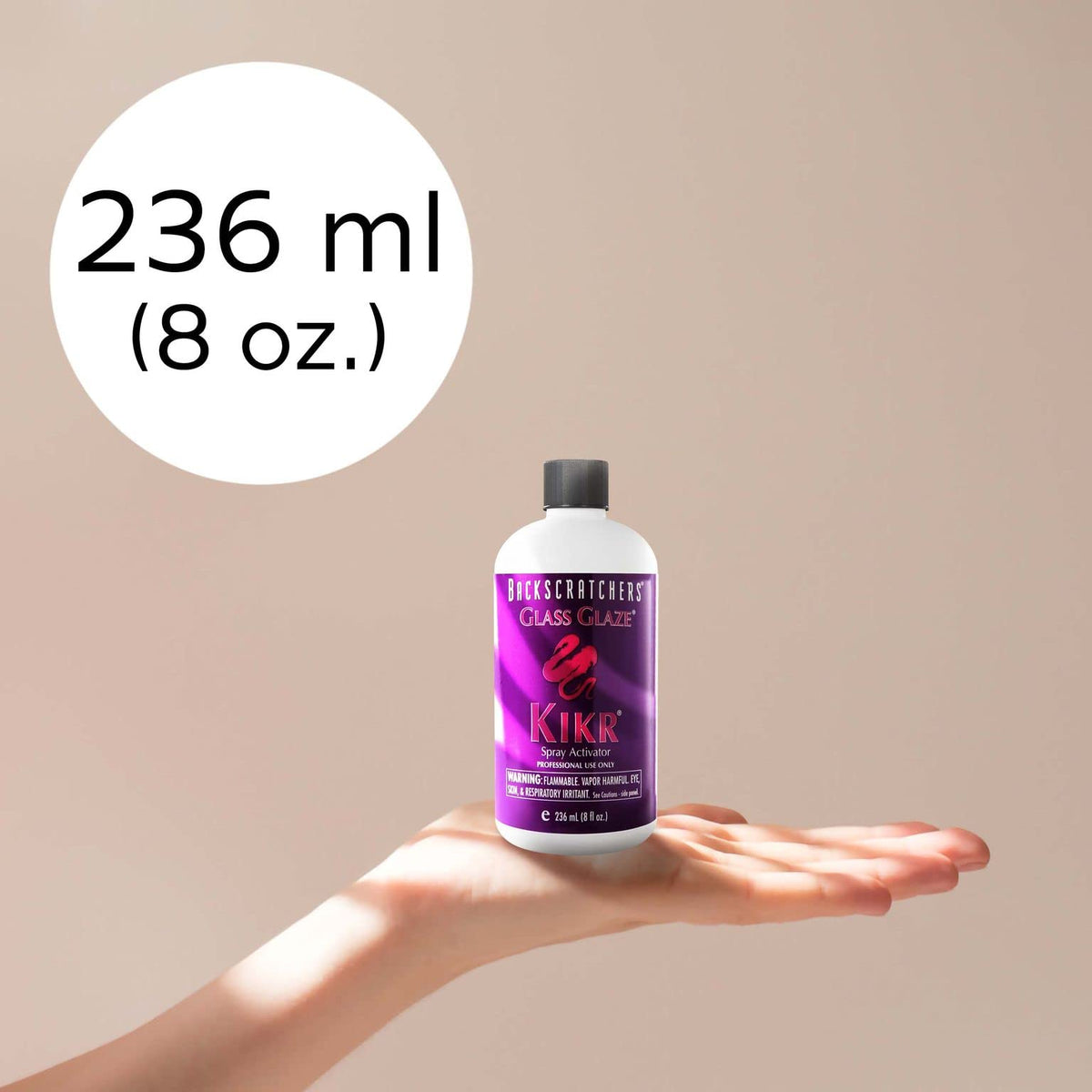 8 Fluid Ounce Glass Glaze Spray Activator F5016