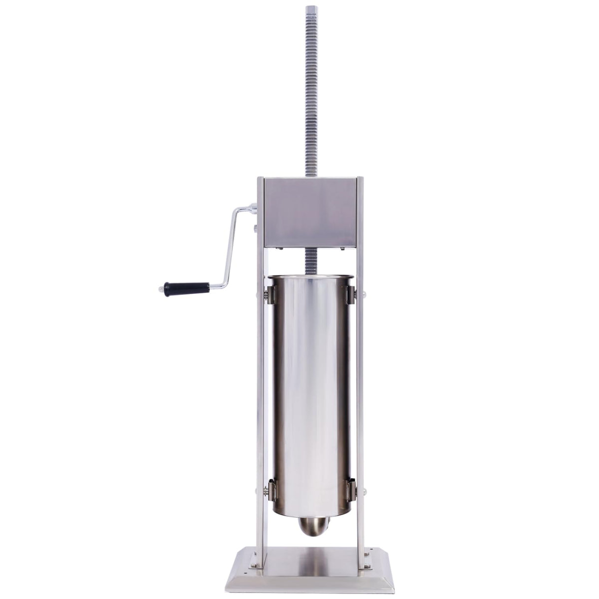 Stainless Steel Vertical Sausage Stuffer 15LB/7L with 4 Stuffing Tubes U1170