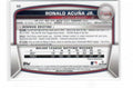 2023 Bowman Chrome Mega Box Mojo Refractor Aqua #92 Ronald Acuna Jr. /225 Atlanta Braves Baseball NM-MT K922