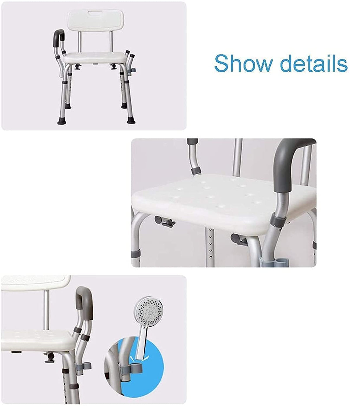 Adjustable Transfer Bench with Removable Back Q273