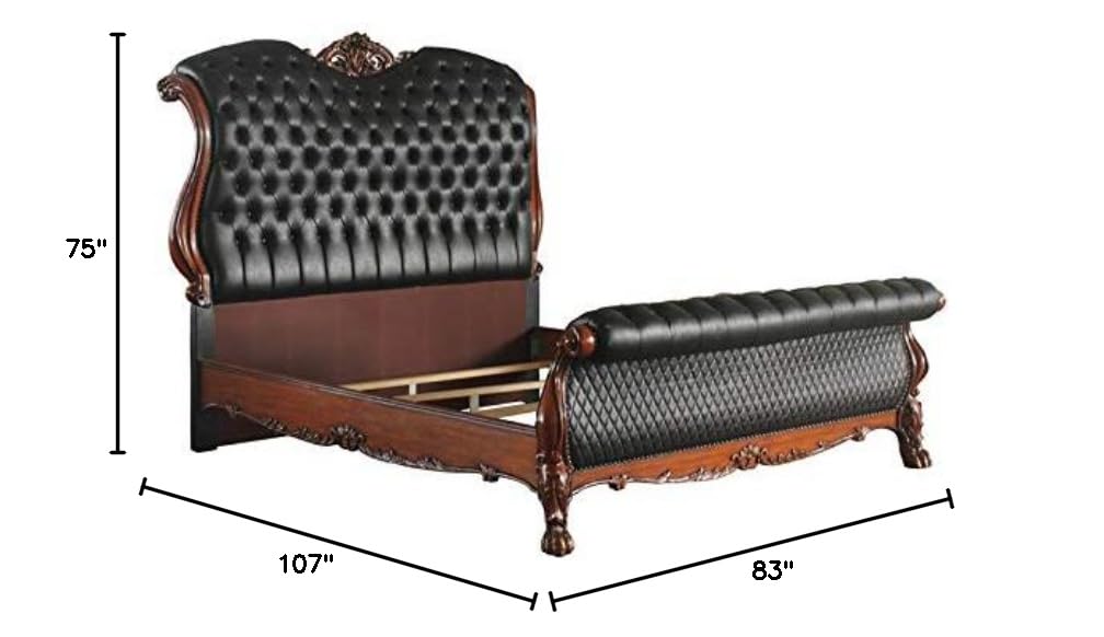 California King Bed W664