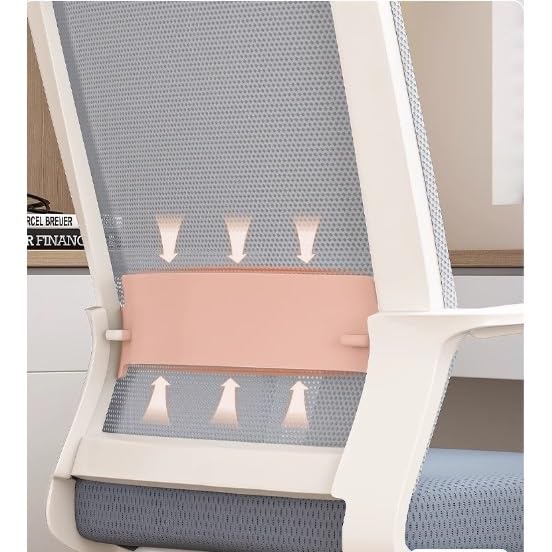 Ergonomic Orange Mesh Office Chair P47006