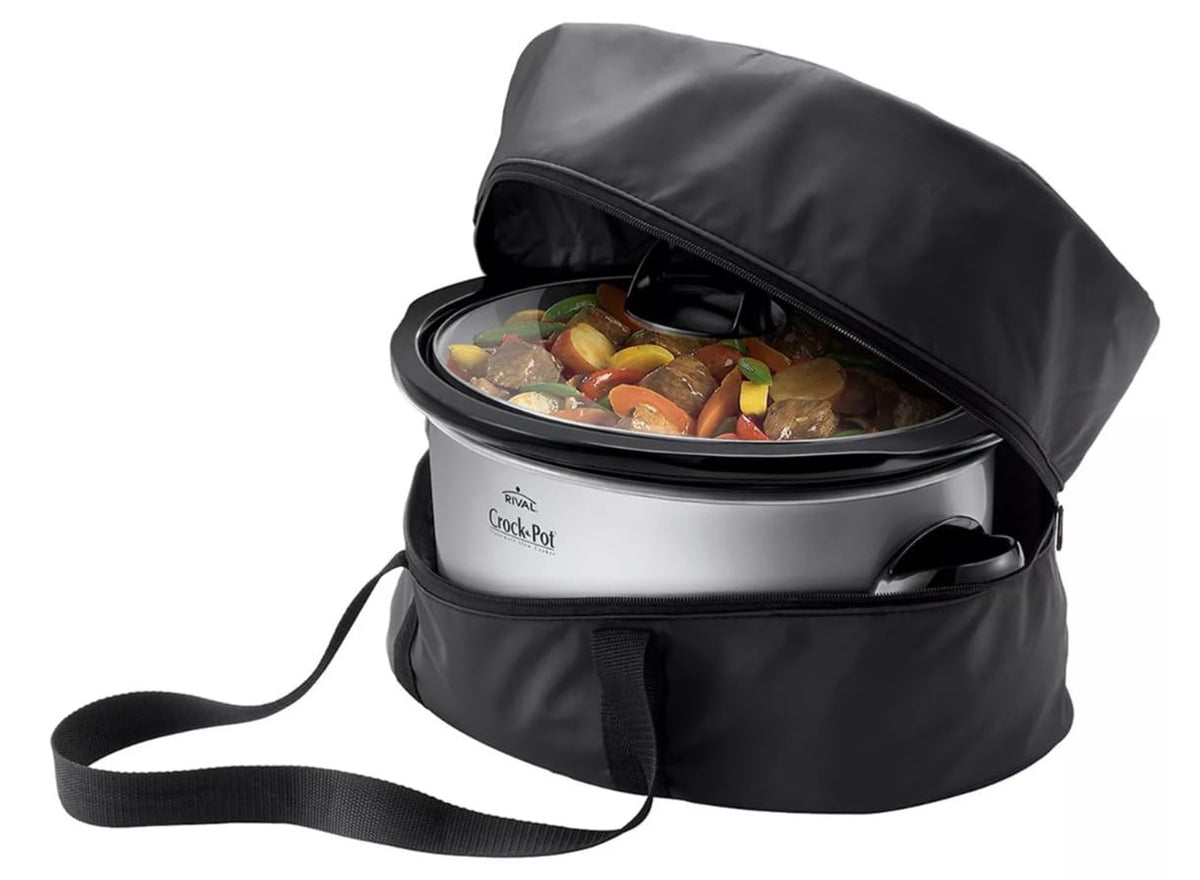 7-Quart Programmable Slow Cooker with Thermal Bag X270101