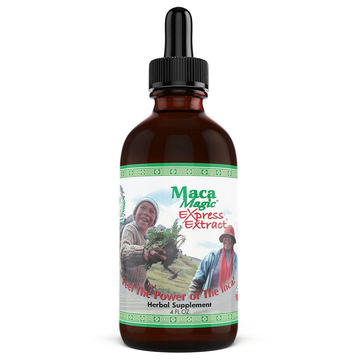 Liquid Maca Extract 4 oz Organic Vegan Gluten Free S35384