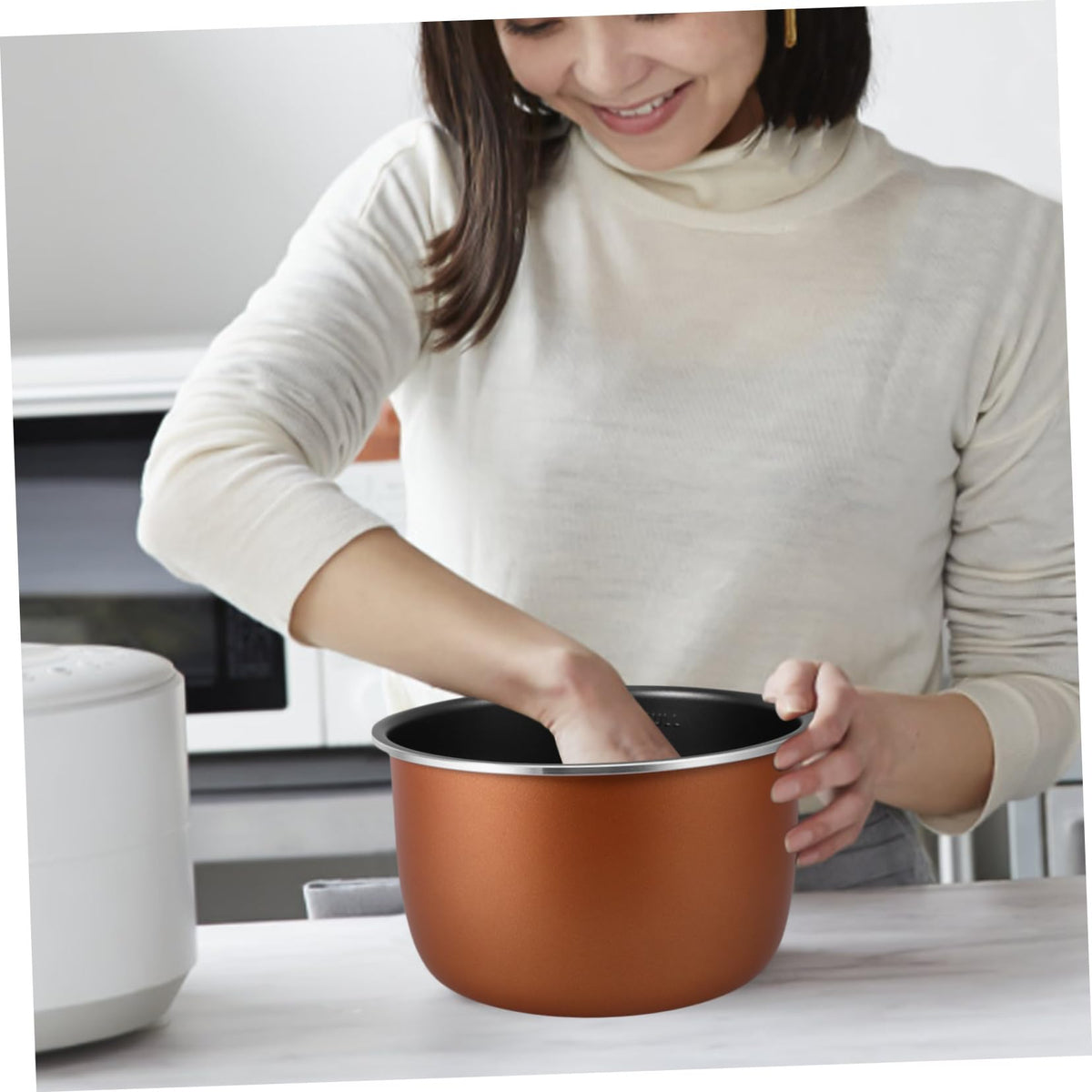 Aluminum Alloy Non-stick 4l Replacement Inner Pot H4790