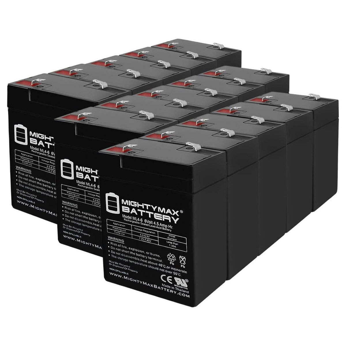 6V 4.5AH SLA Replacement Battery A220