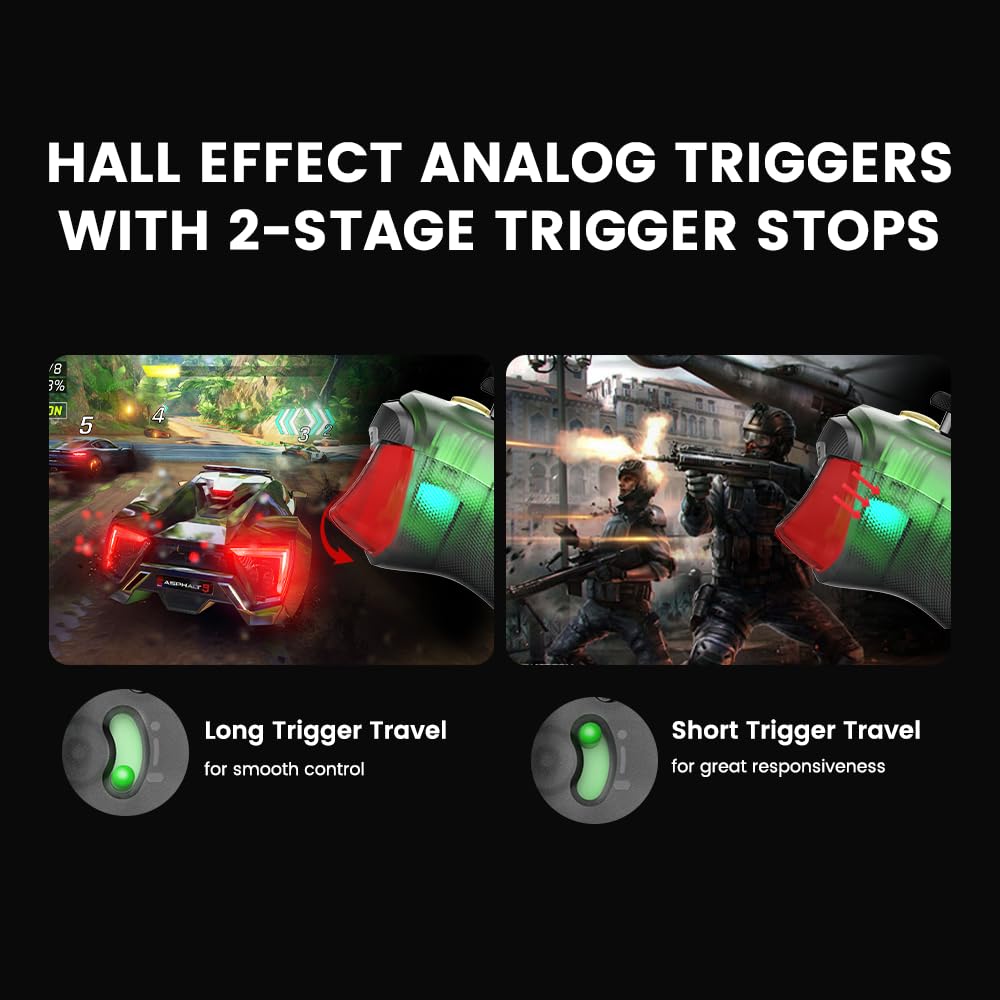 Wired Controller with Hall Effect Joysticks & Triggers N156402