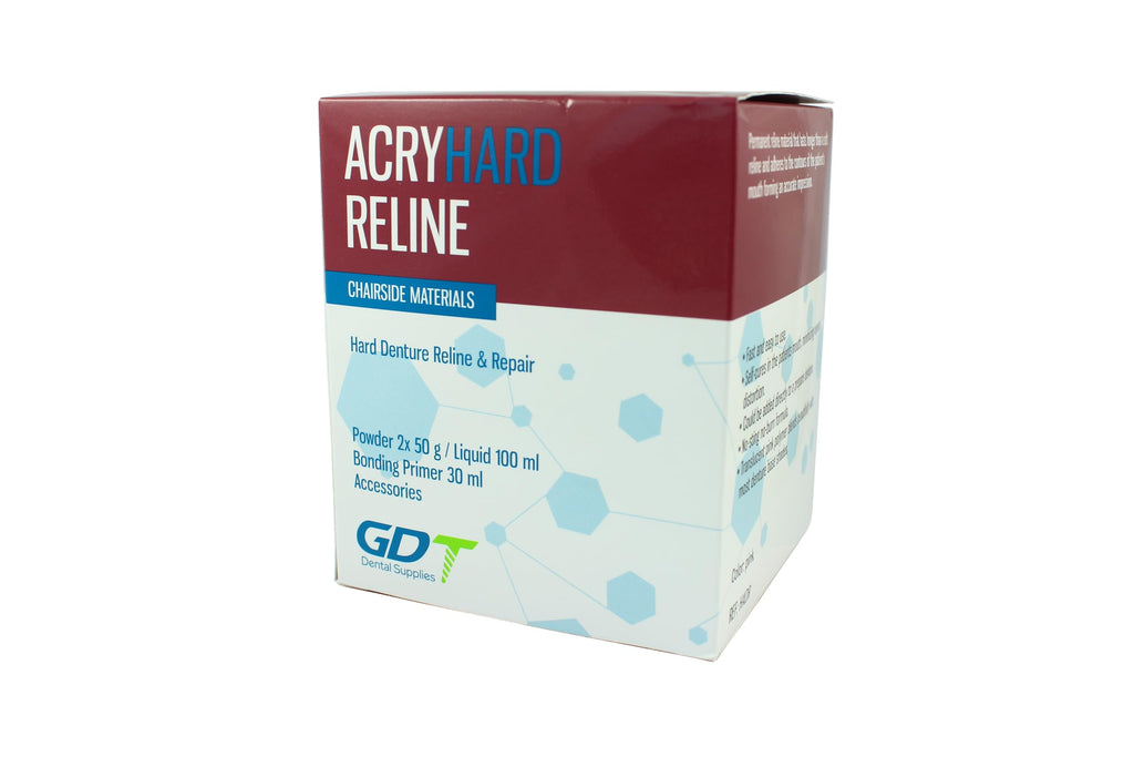 Hard Denture Reline Kit, Acrylic-Based, Self-Curing, Translucent Pink T761