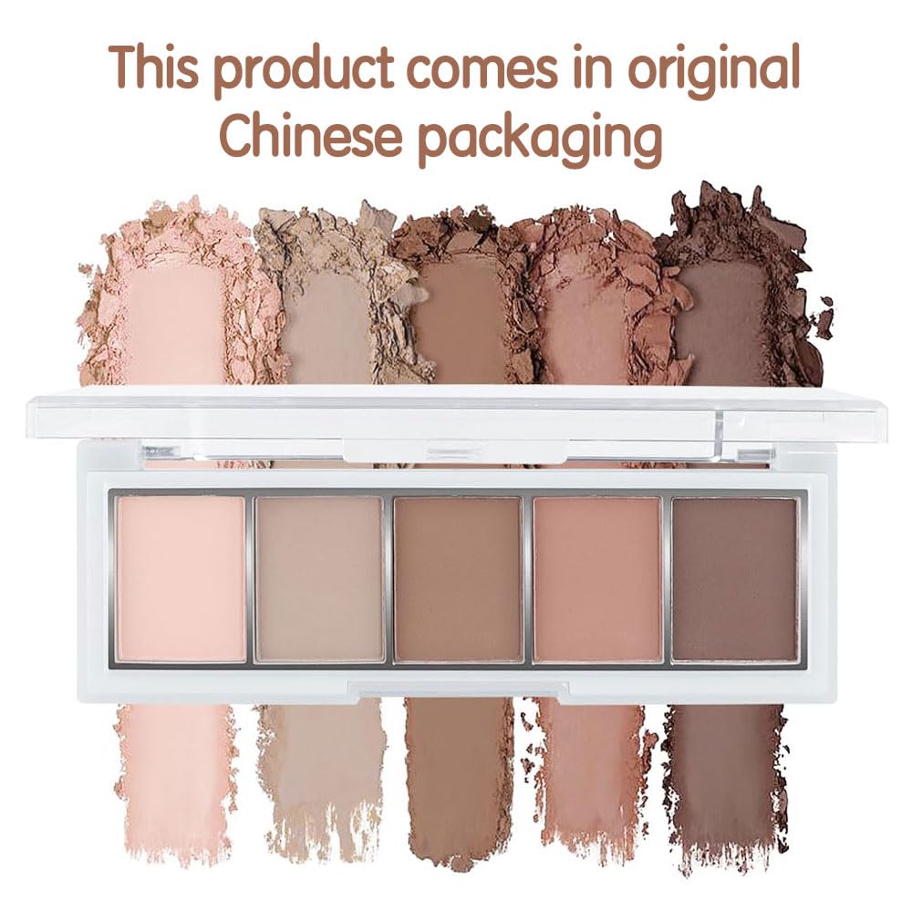 Peach Nude Neutral Matte Eyeshadow Palette N5913