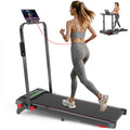 Foldable Treadmill with Incline and Handle Bar G7765