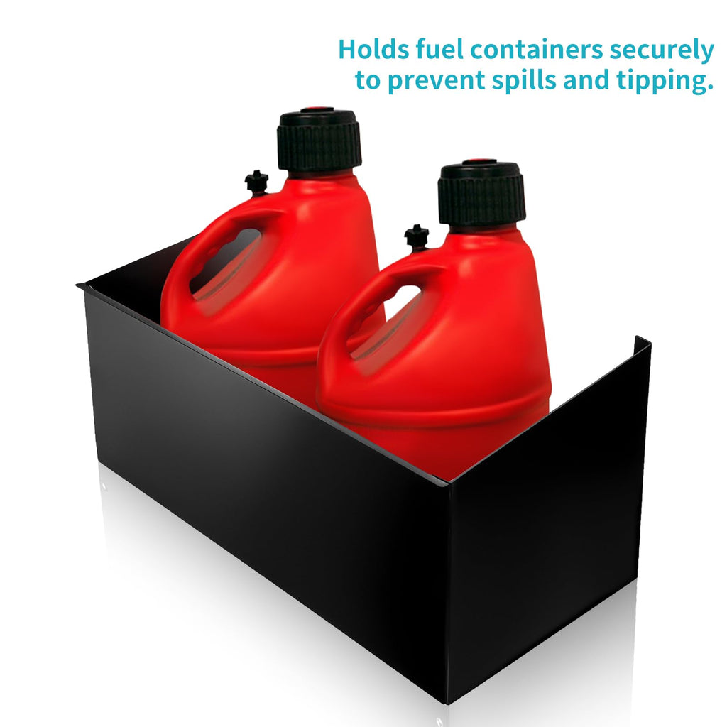 Black 5 Gallon Fuel Jug Holder P377630