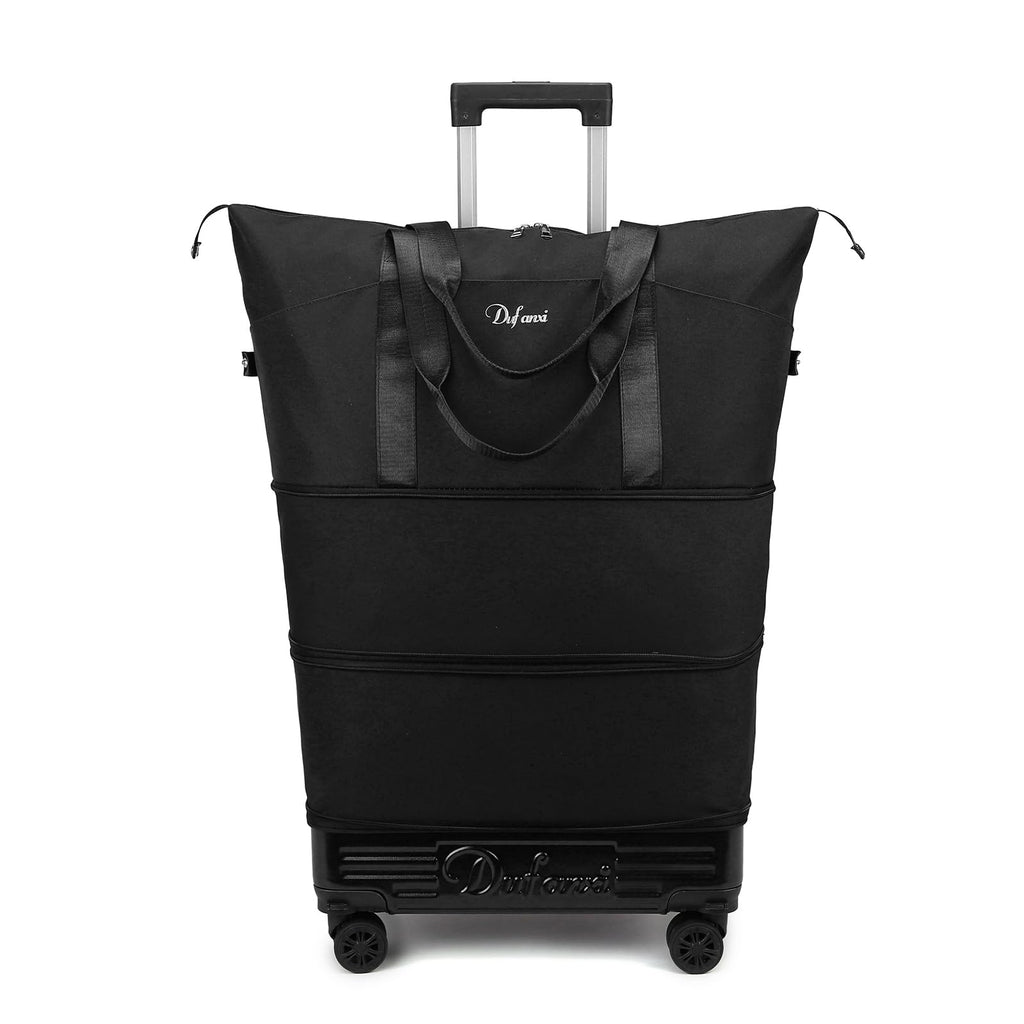 Expandable Rolling Travel Bag with Removable Wheels & Handle W56658