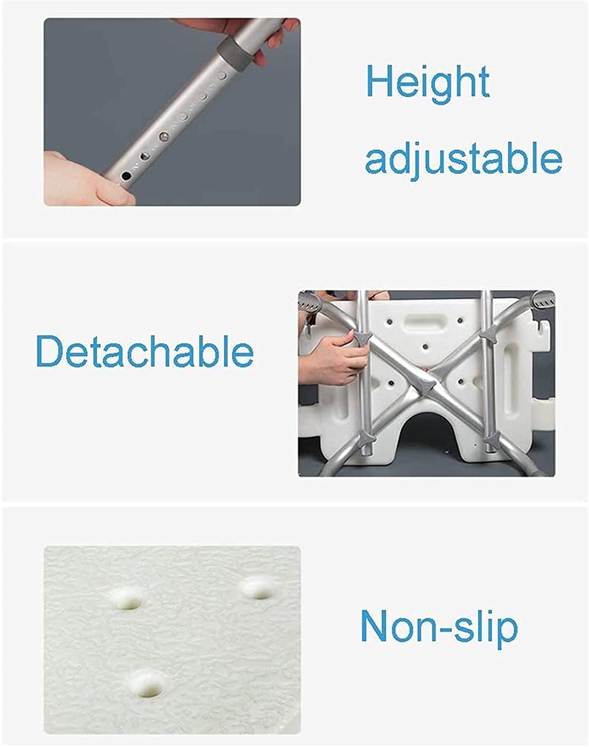 Adjustable Transfer Bench with Removable Back Q273
