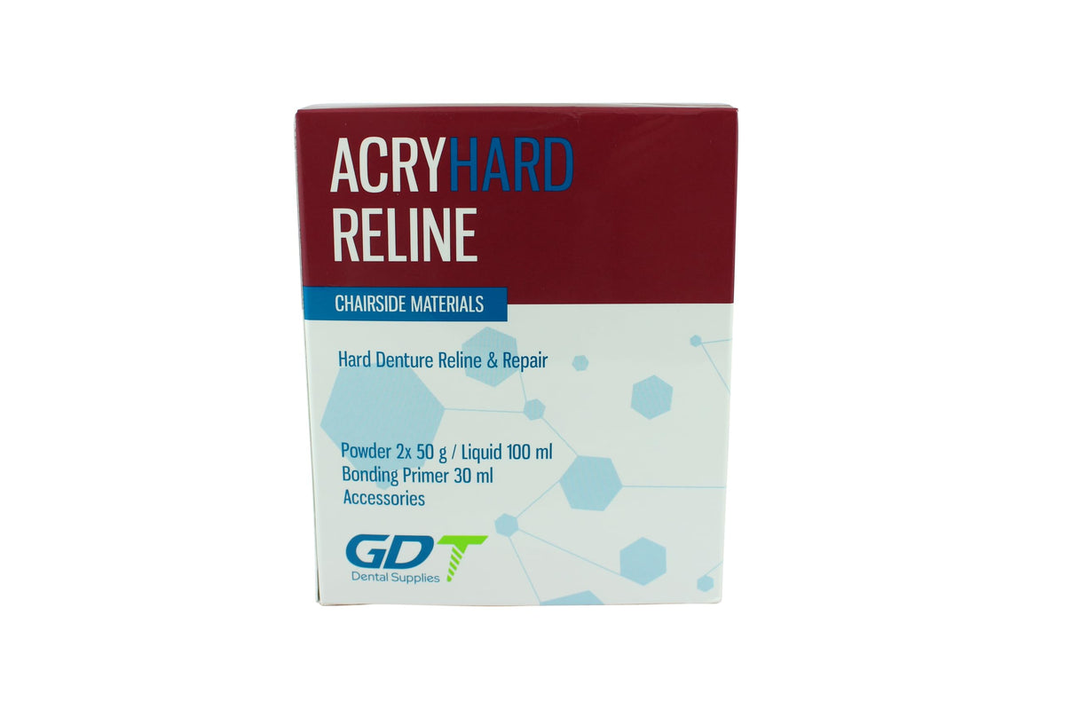 Hard Denture Reline Kit, Acrylic-Based, Self-Curing, Translucent Pink T761