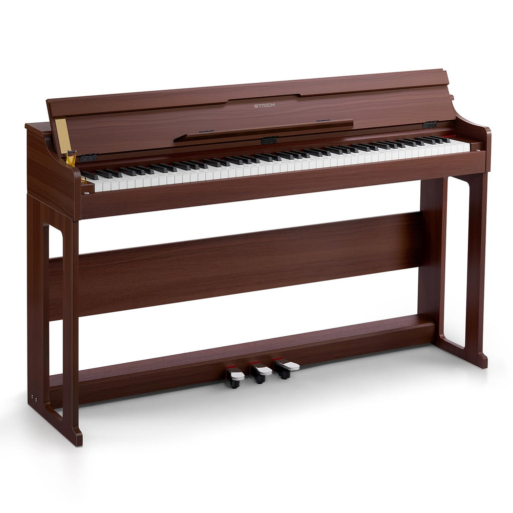 88 Keys Hammer-Action Fully Weighted Digital Piano with Furniture Stand F671374