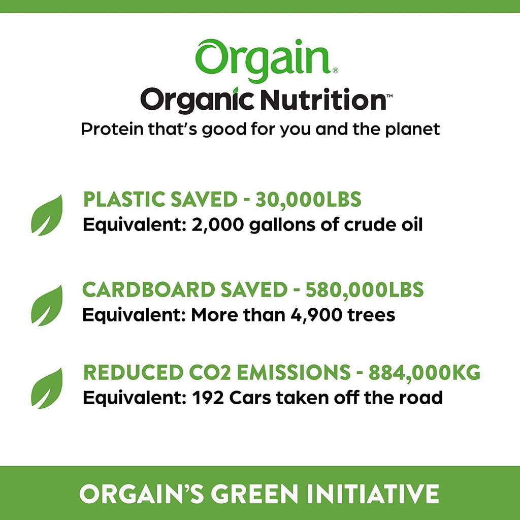 Organic Vegan Protein Powder and Protein Bars Bundle F26754