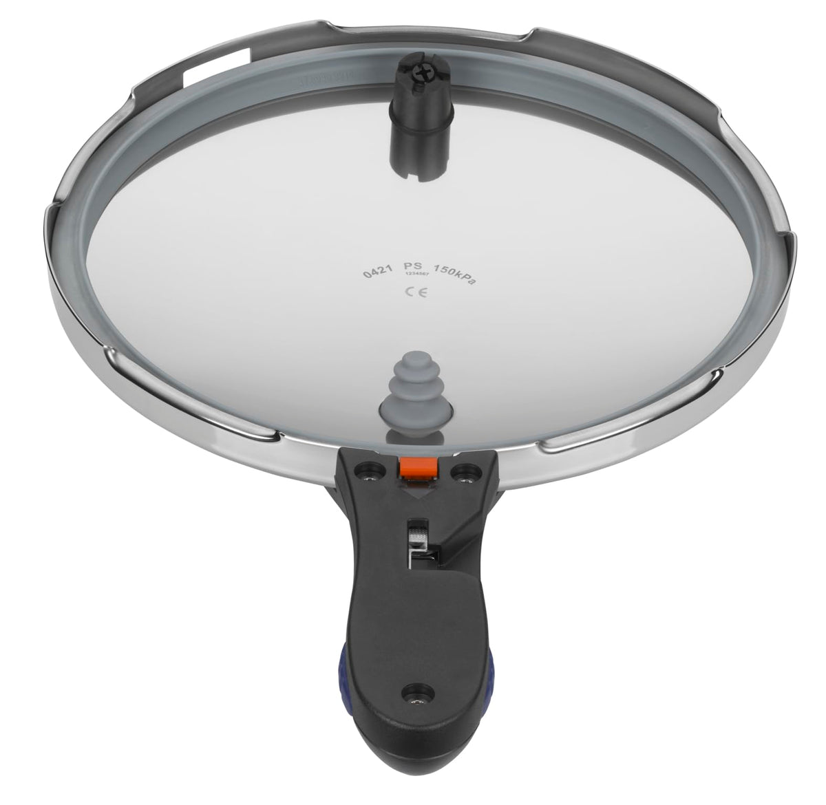 Replacement Lid for Pressure Cooker, Polished Stainless Steel O844809