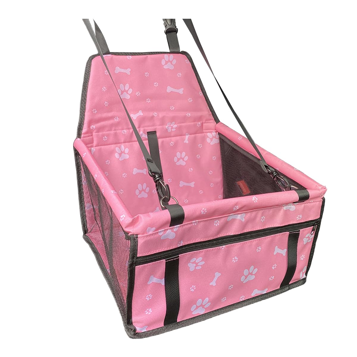 Pink Waterproof Oxford Pet Car Seat G714632