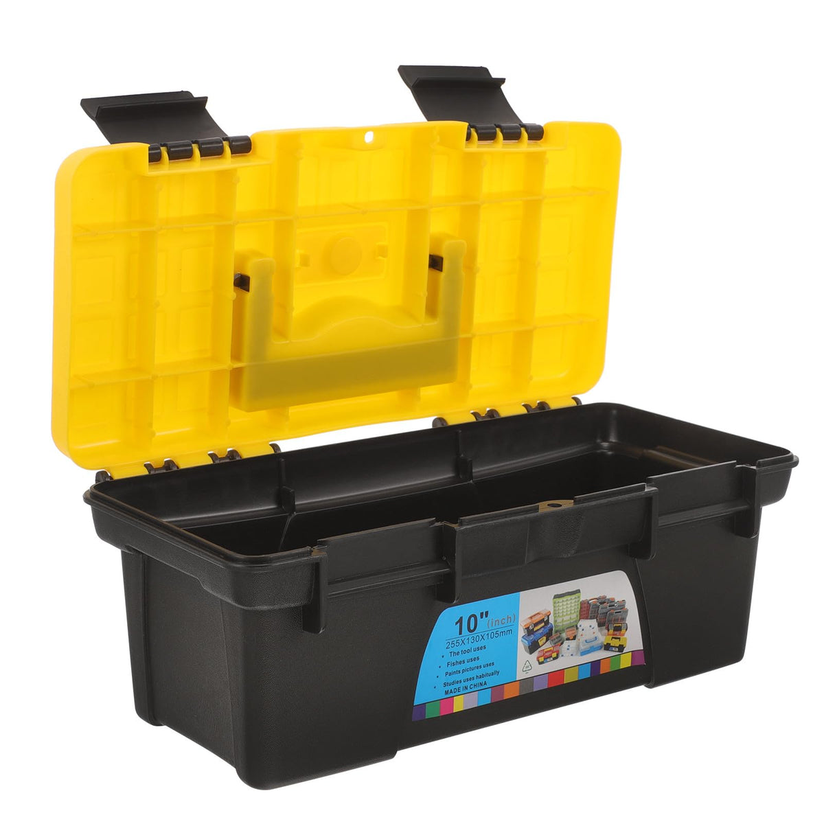 10 Inch Tool Box Organizer Hard Carrying Case T2345