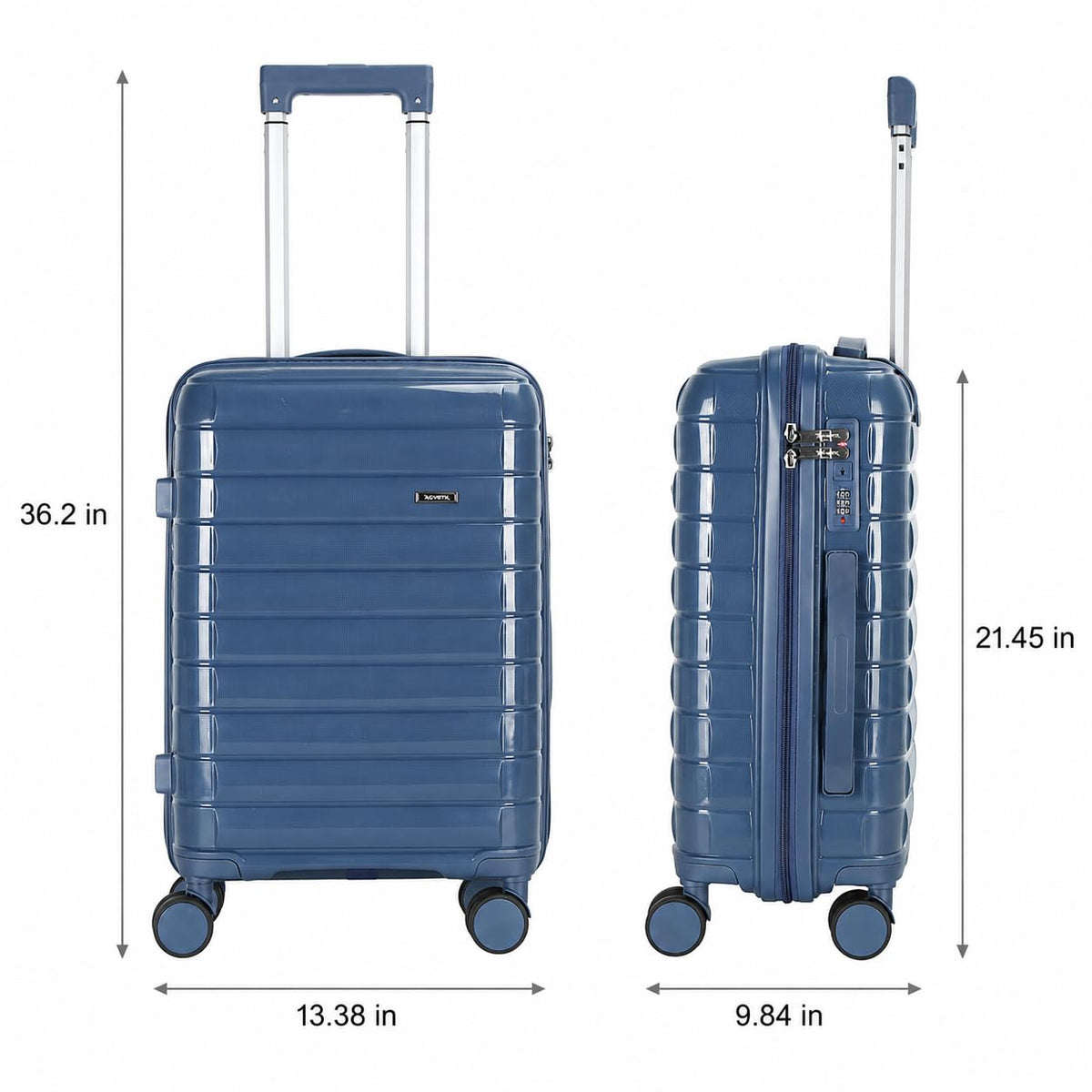 20 Inch Lightweight Hard Shell Spinner Luggage A5512