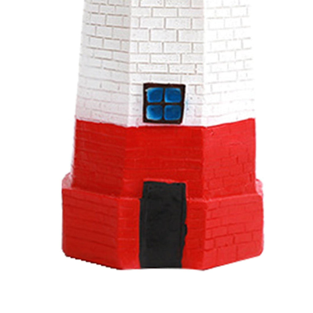 Solar Powered LED Rotating Lighthouse Light O14088
