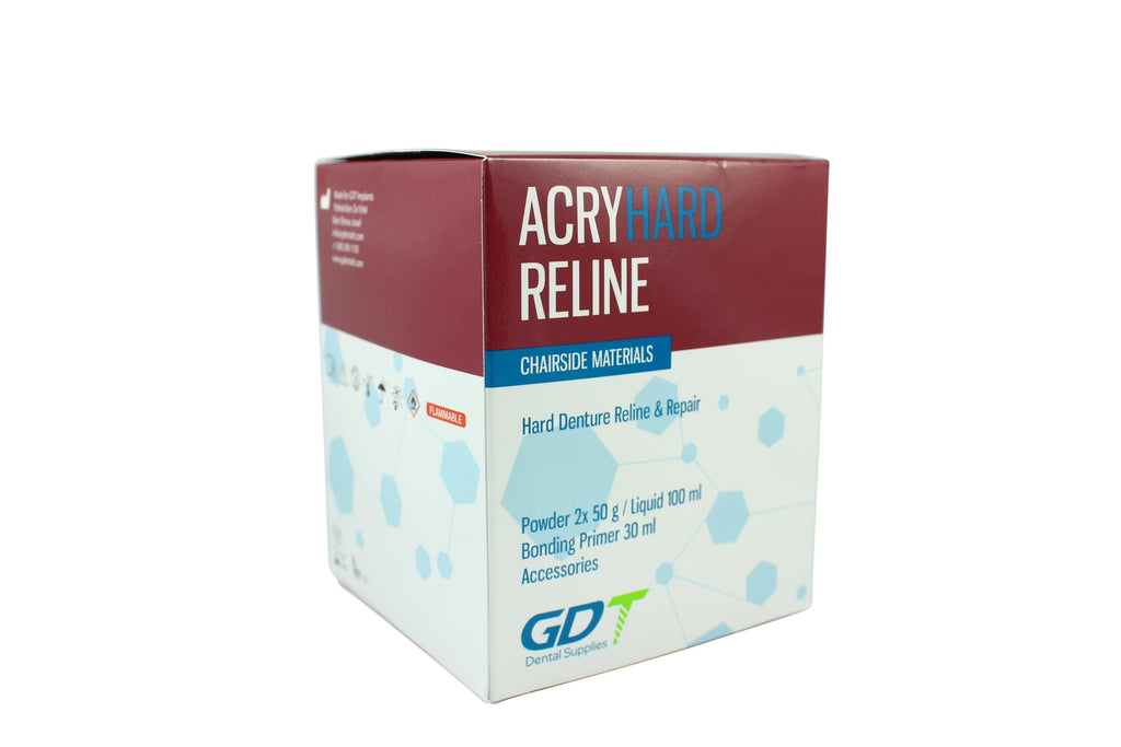 Hard Denture Reline Kit, Acrylic-Based, Self-Curing, Translucent Pink T761