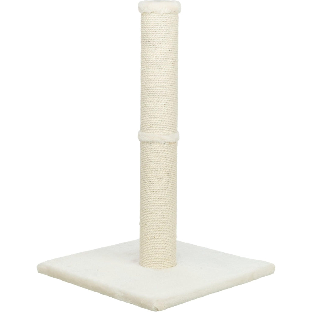 Beige Jute Cat Scratching Post M21415