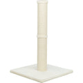 Beige Jute Cat Scratching Post M21415