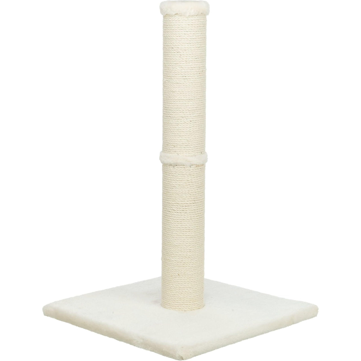 Beige Jute Cat Scratching Post M21415