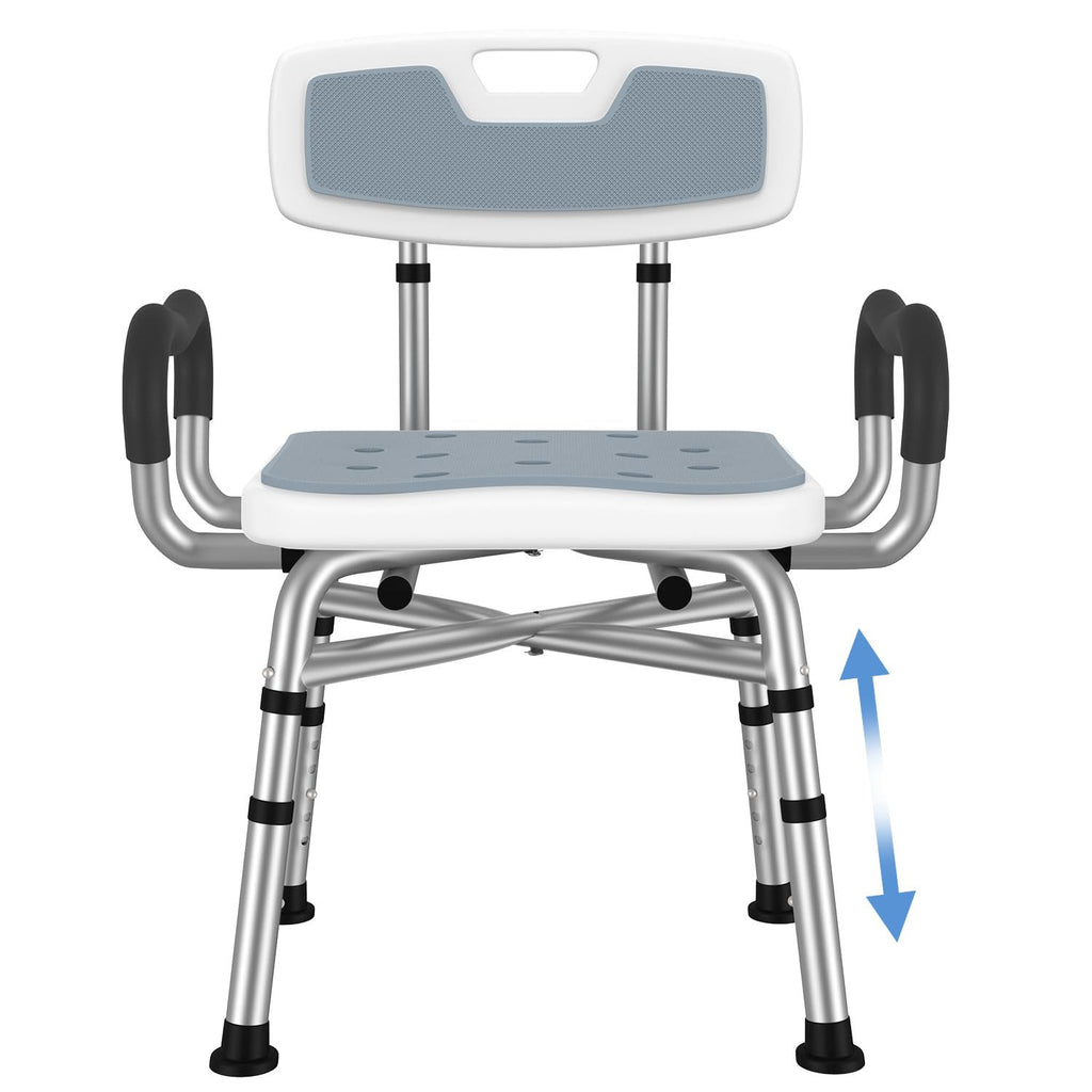 Shower Chair with Arms and Back A55007