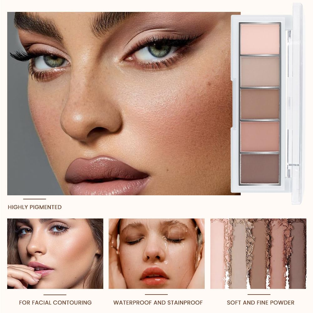 Peach Nude Neutral Matte Eyeshadow Palette N5913
