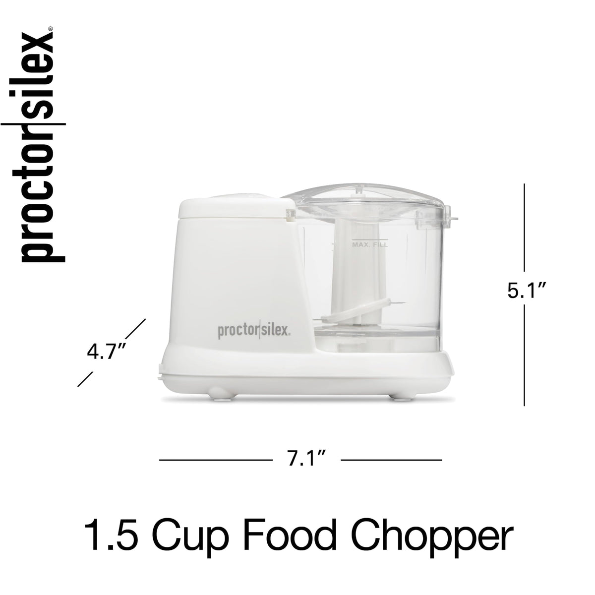 Electric Vegetable Chopper & Mini Food Processor W29321
