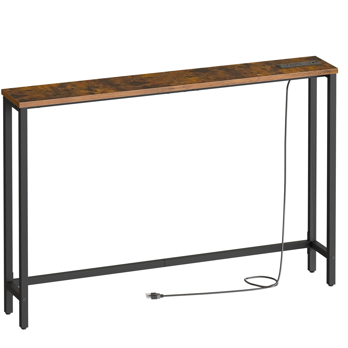 47.2" Narrow Console Table with Power Outlet B427543