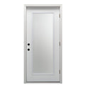 Primed Left Hand Outswing Full Lite Clear Glass Prehung Door C840763