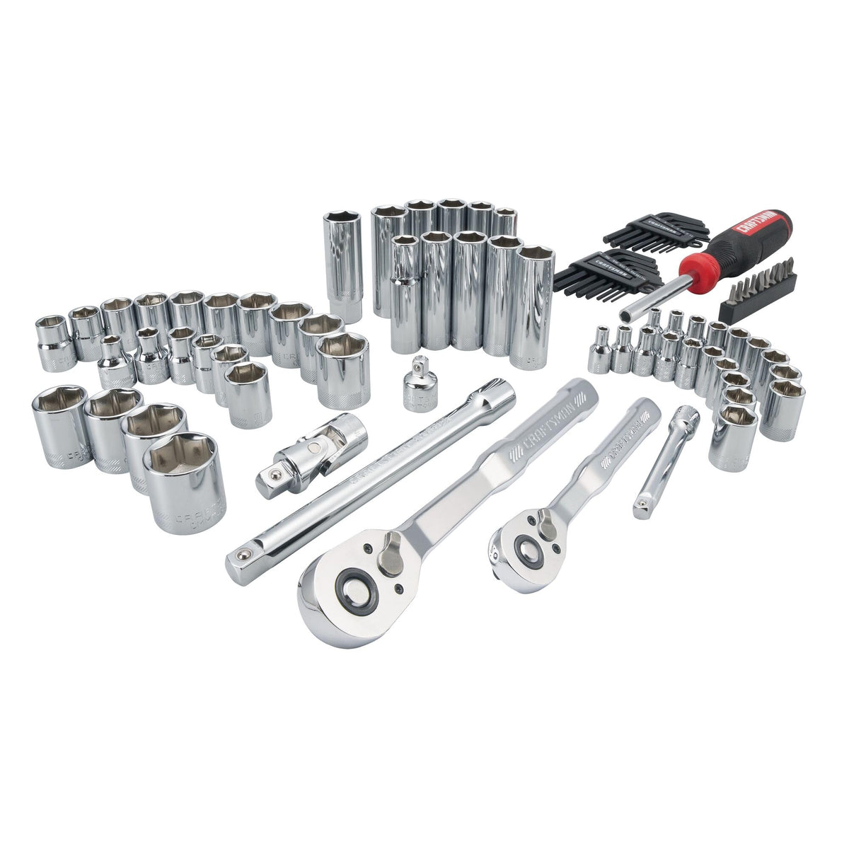 83 Piece Mechanics Tool and Socket Set X1978
