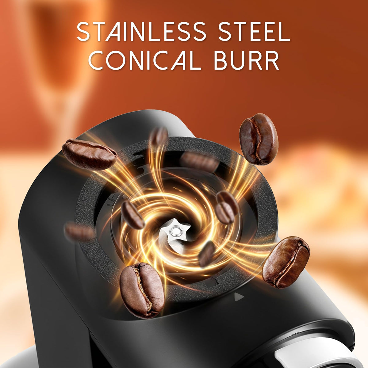 Conical Burr Electric Coffee Grinder with 30 Settings V765