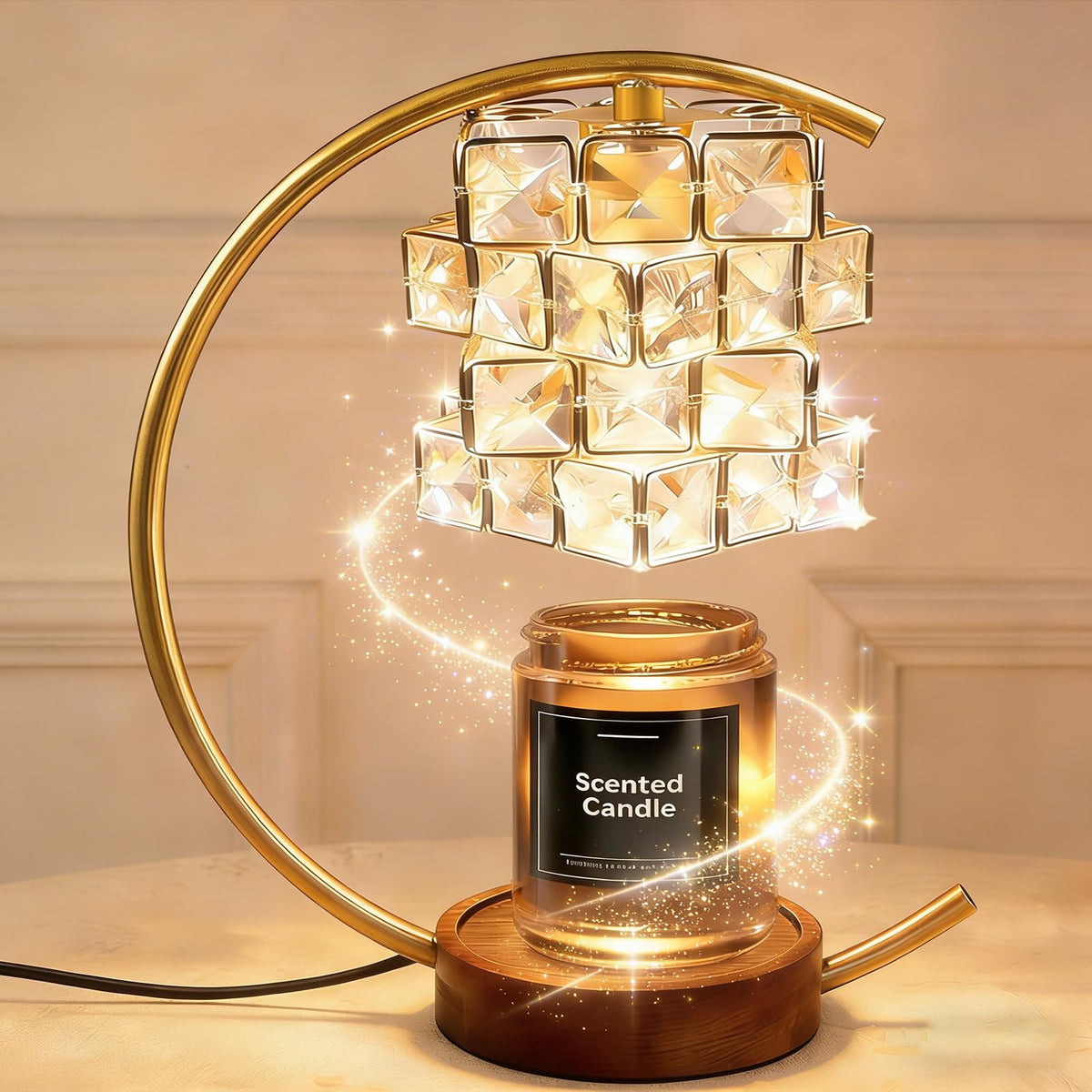Candle Warmer Lamp with Timer Dimmable Wax Warmer G6479