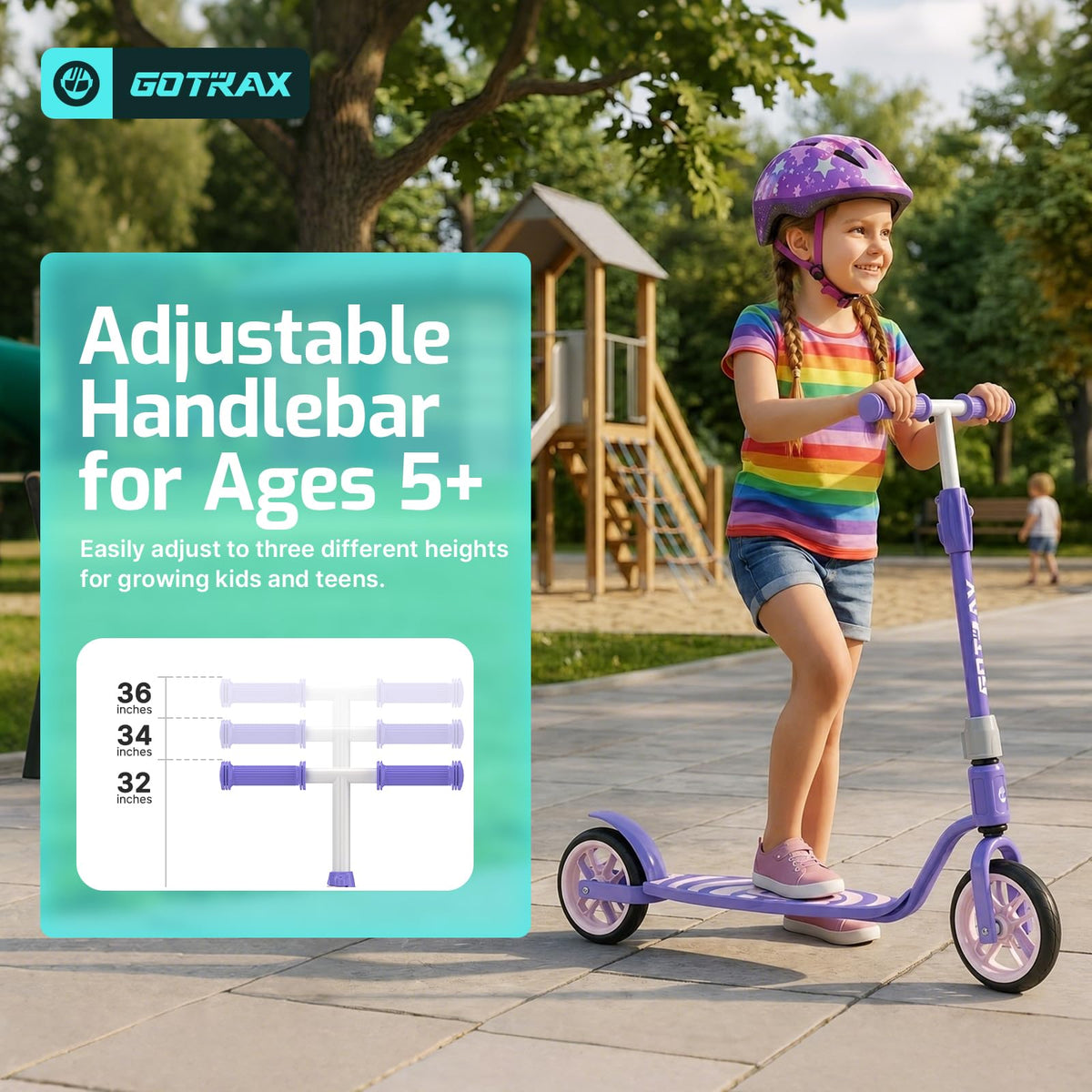 Kids Kick Scooter 8" Wheels X315