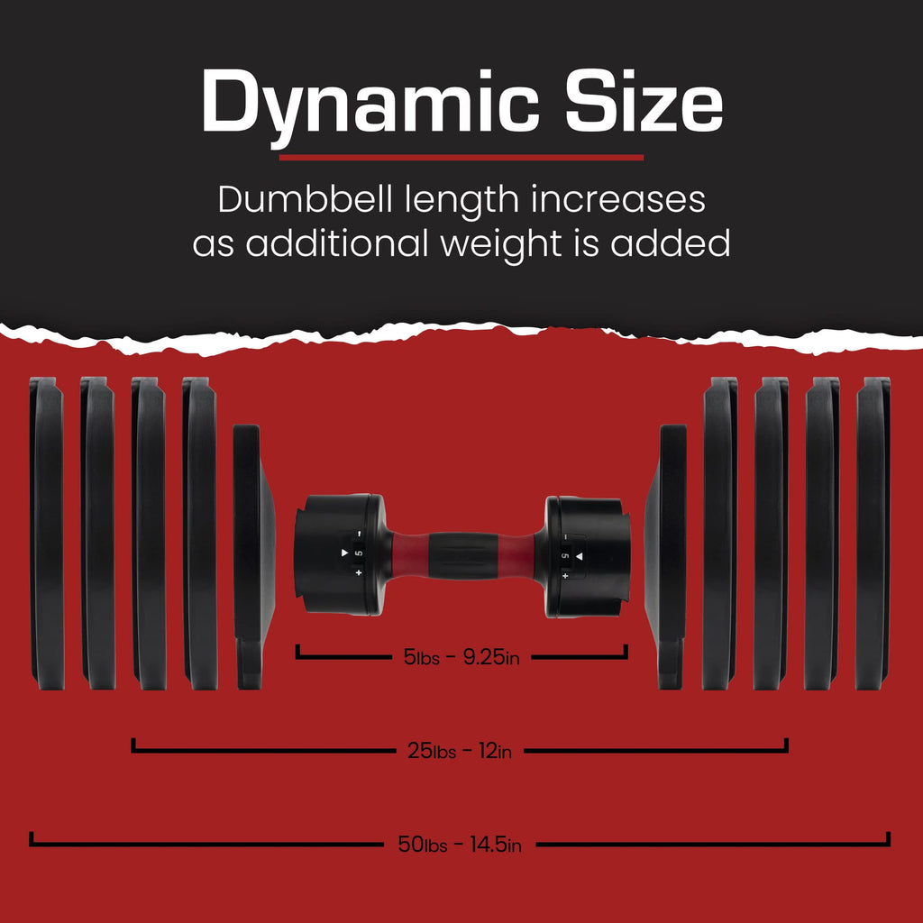 Adjustable Dumbbell Weight Set J954085