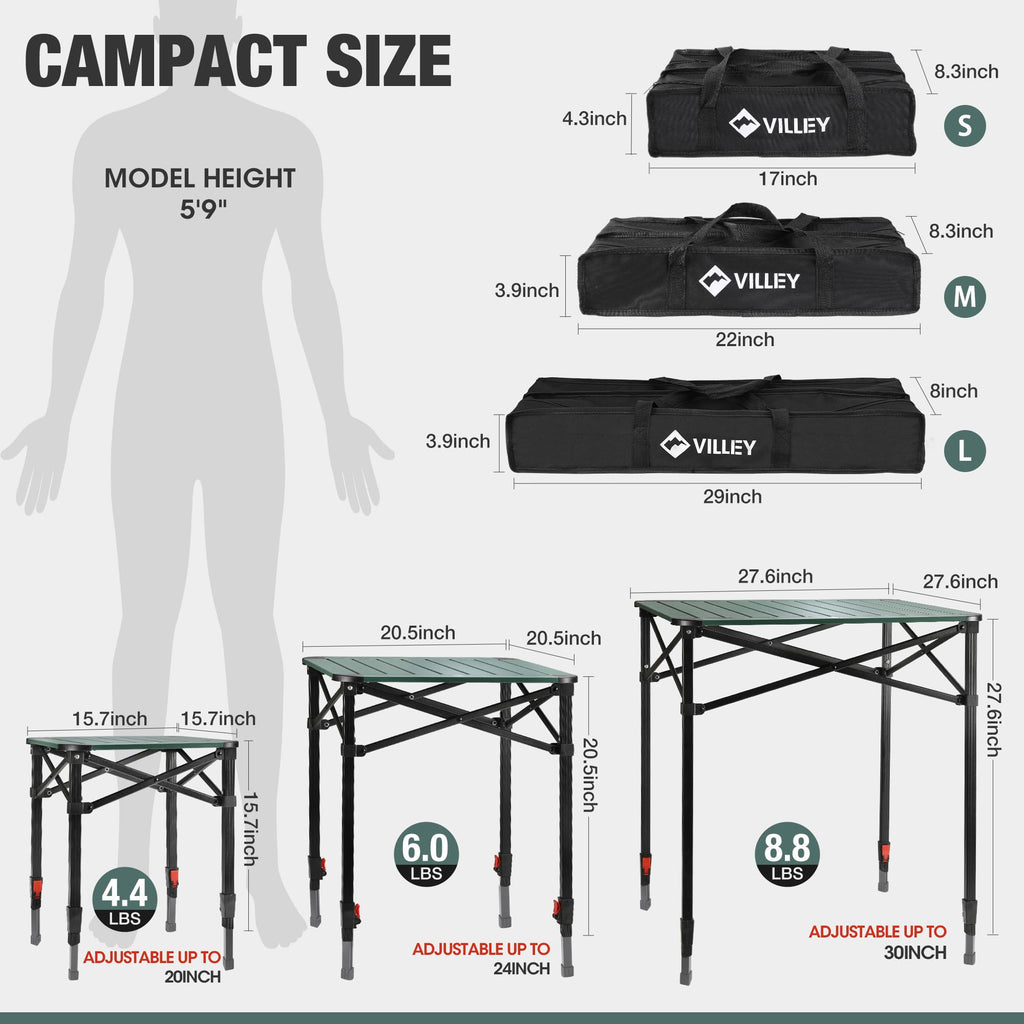 Folding Camping Aluminum Table N7359