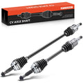 Set of 2 Front CV Axle Shaft Assembly O9203