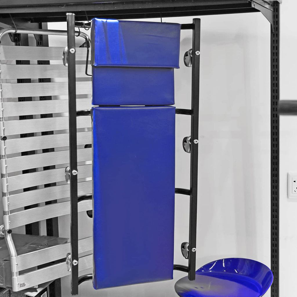 40" Padded Mechanic Creeper with 6 Casters, Blue A3238