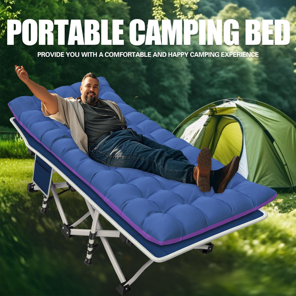 Camping Cot with Thick Pad I4128