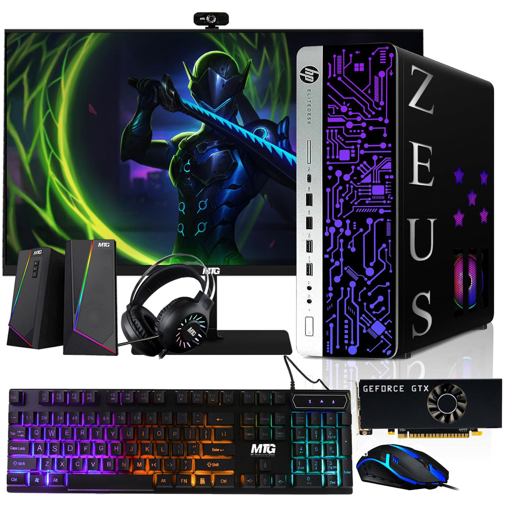 Gaming PC, i5, 16GB RAM, 1TB SSD + 4TB HDD Y412471