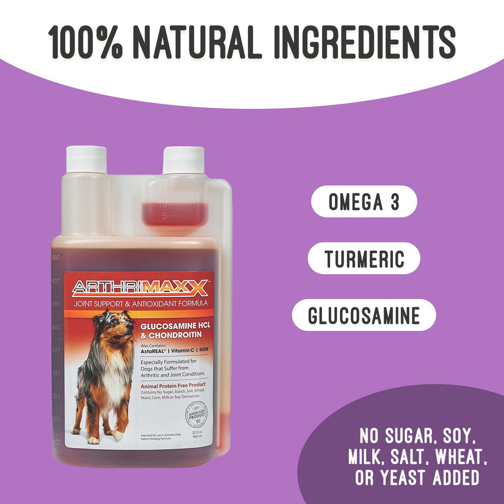 Hip & Joint Support Liquid for Dogs 32 fl oz Z232