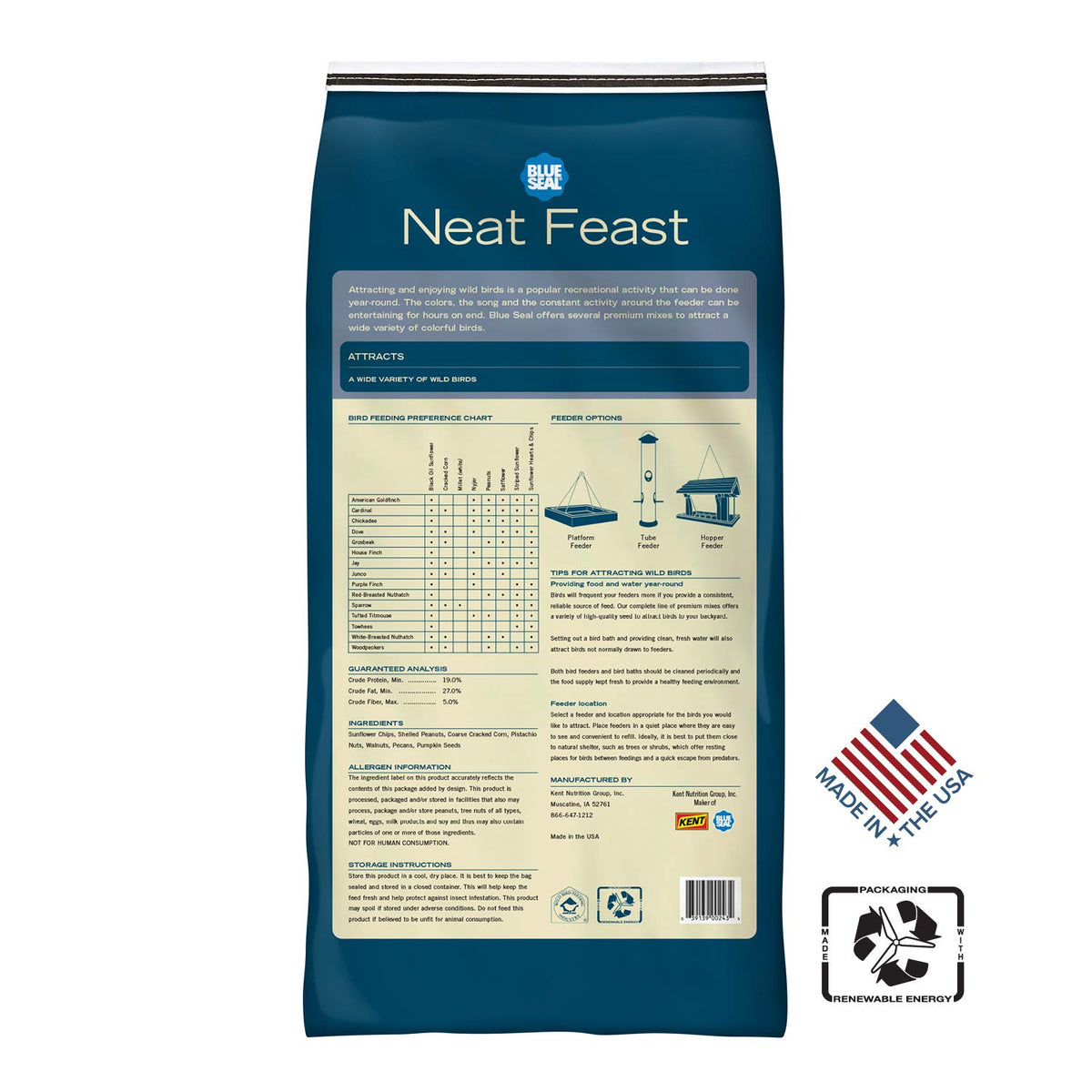Wild Bird Seed 20 Pound Bag J815490