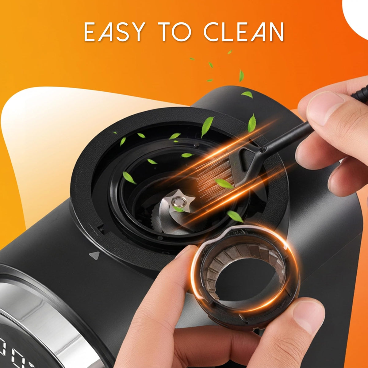 Conical Burr Electric Coffee Grinder with 30 Settings V765