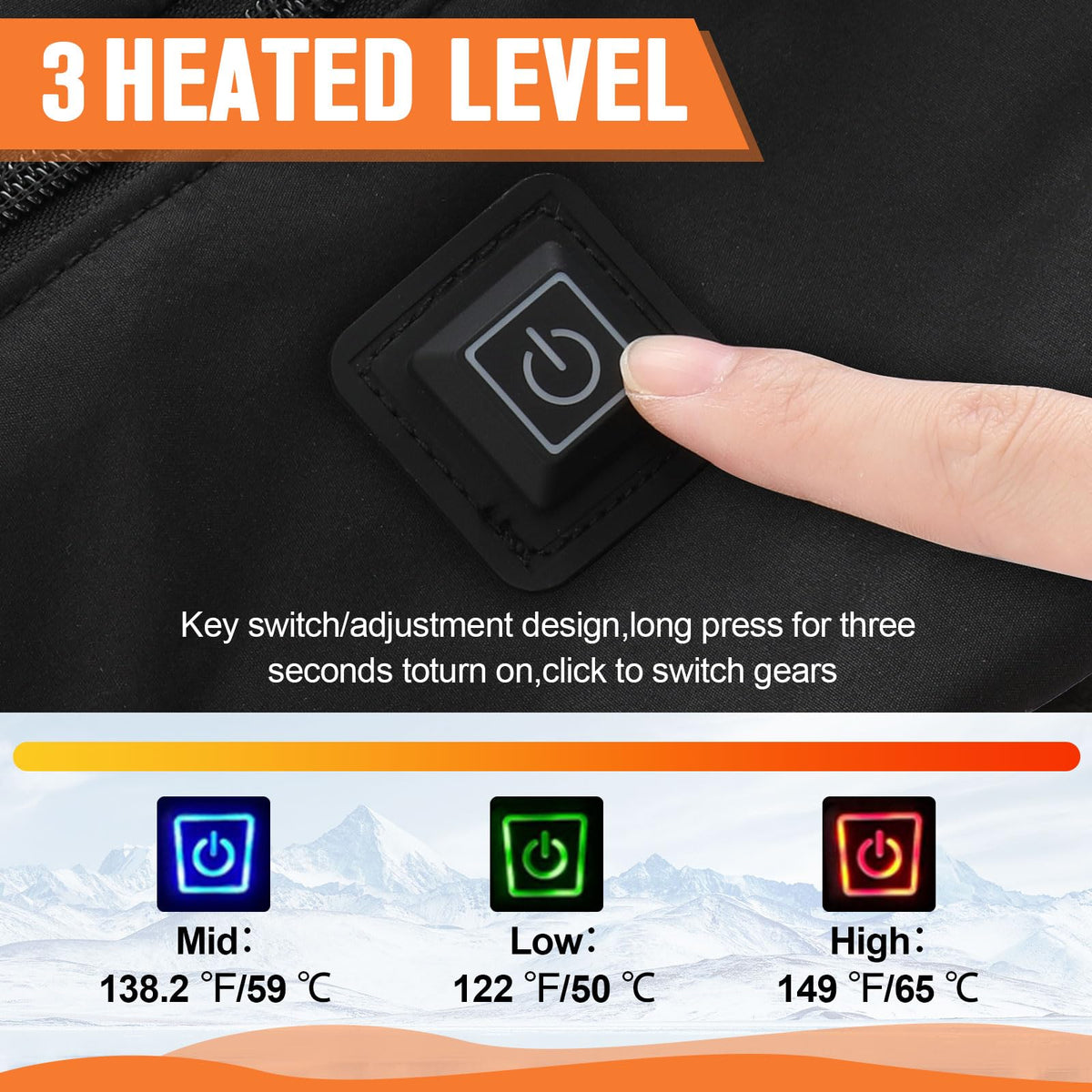 2 Pack Heated Stadium Seat Cushion W15902